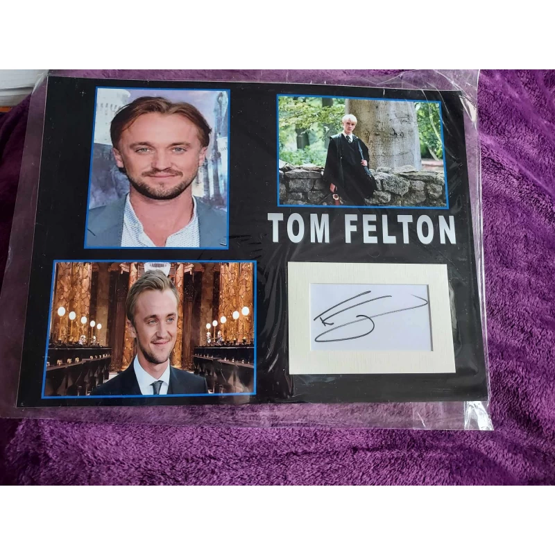 Tom Felton autograph